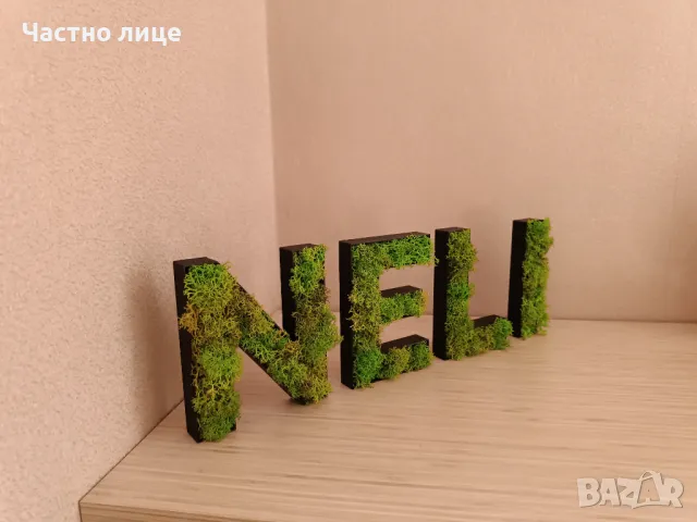 ЕЛИ/НЕЛИ със скандинавски мъх , снимка 2 - Изкуствени цветя - 47473801