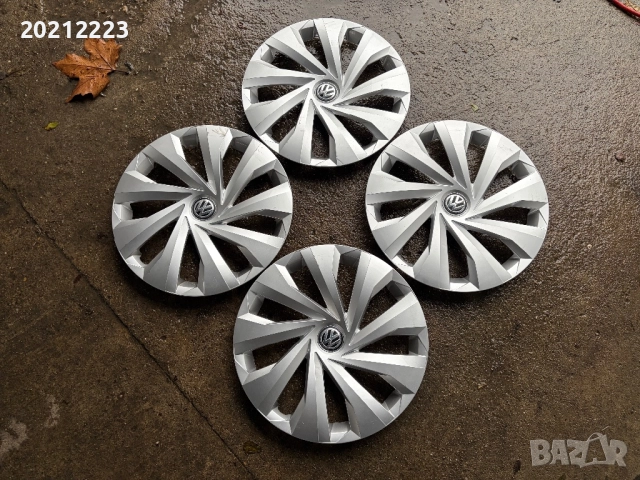 4 броя оригинални тасове за Volkswagen Polo 15, снимка 4 - Аксесоари и консумативи - 52671362