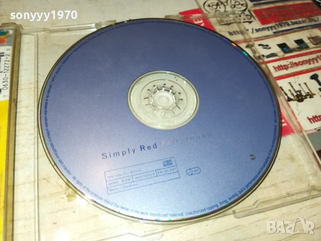 SIMPLY RED CD 1706251041, снимка 11 - CD дискове - 50694805