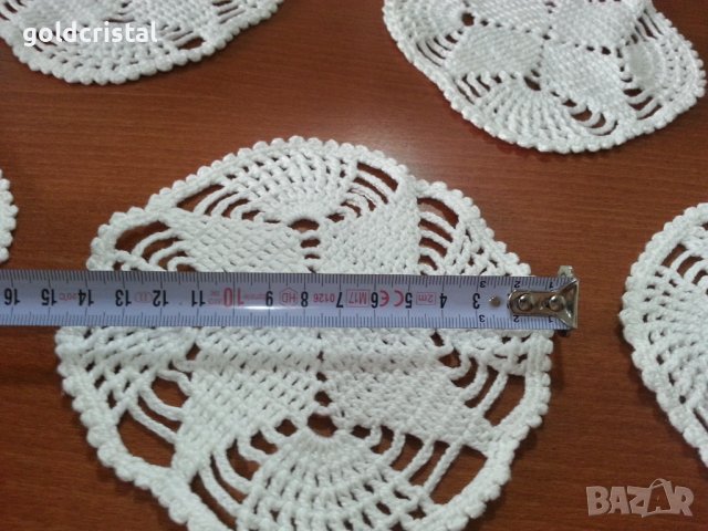 Плетени подложки за чаши , снимка 3 - Антикварни и старинни предмети - 41500493