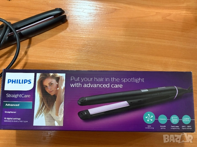Преса за коса Philips StraightCare, снимка 2 - Преси за коса - 52101172