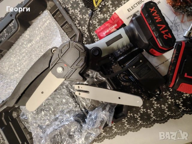 Мини верижен трион. , снимка 11 - Други инструменти - 53508084