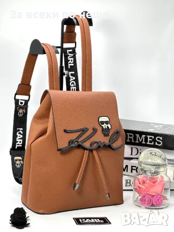 Дамска раница - Karl Lagerfeld Код D1460, снимка 5 - Раници - 48244398