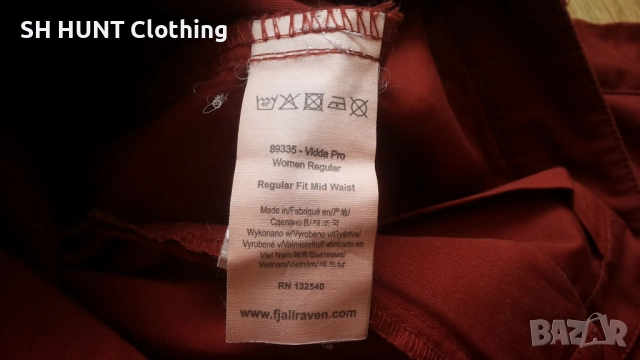 FJALL RAVEN VIDDA PRO Trouser дамско 40 M - L / мъжко S - M панталон със здрава материя - 1536, снимка 17 - Екипировка - 52566845