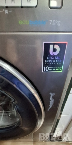 Пералня SAMSUNG Eco Bubble-7 kg, снимка 3 - Перални - 52250806