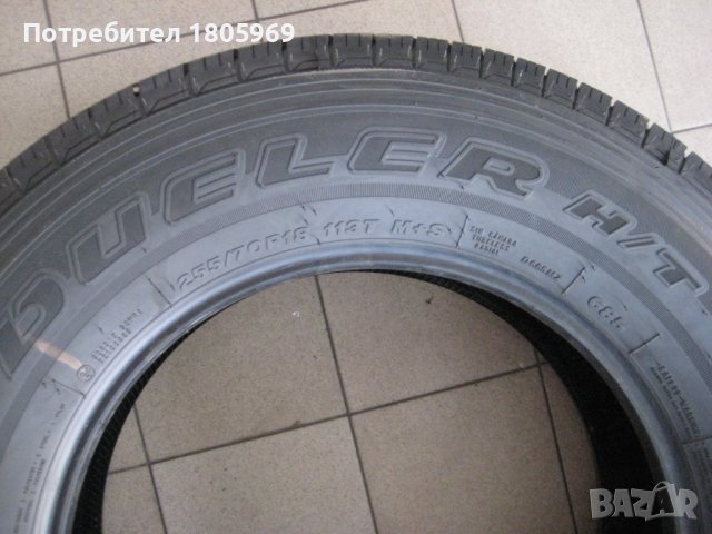 4бр. летни гуми 255/70/18 Bridgestone, снимка 8 - Гуми и джанти - 41222835