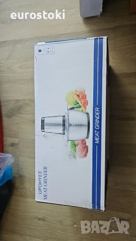 UPOHYEE Електрически кухненски чопър, 600W, 2 л контейнер от неръждаема стомана, 2 скорости, снимка 8 - Чопъри и пасатори - 51231016