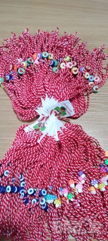 Десятки с мъниста фимо 0,45€ за снопче от 10 бр, снимка 6 - Други - 53341133