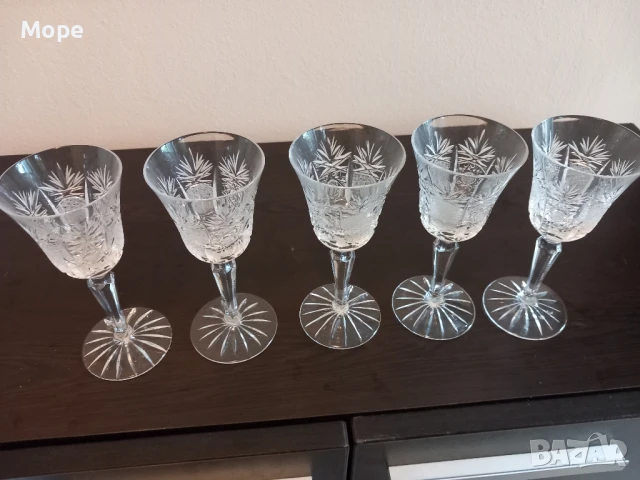 Кристални чаши , снимка 2 - Чаши - 50495371
