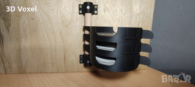 Стенна стойка за шкурки/Органайзер за шкурки и дискове, снимка 9 - Куфари с инструменти - 52377917