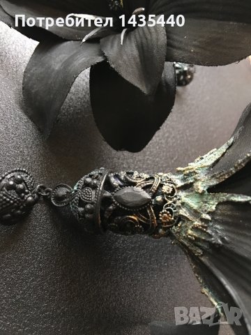 Обеци от серията “Тайната градина” на дизайнерката Анелия Милчева, снимка 5 - Обеци - 41676337