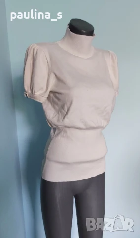 Четири различни броя / Блуза от трико с къс ръкав , снимка 16 - Корсети, бюстиета, топове - 50973495