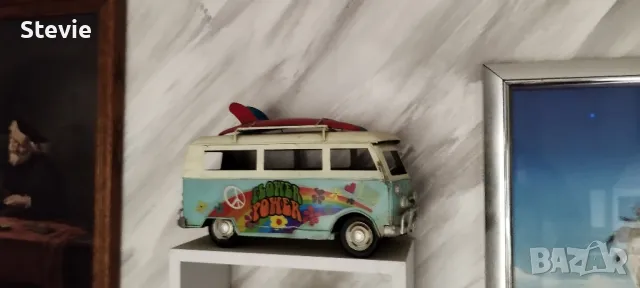 Метална количка Фолксваген - ръчна изработка