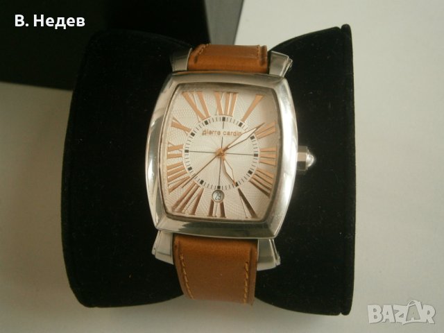 PIERRE CARDIN, Quartz, St. Steel, original product, XL timepiece, снимка 4 - Мъжки - 37264423
