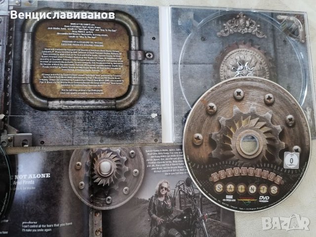 REVOLUTION SAINTS-CD+DVD ORIGINAL, снимка 5 - CD дискове - 41044592