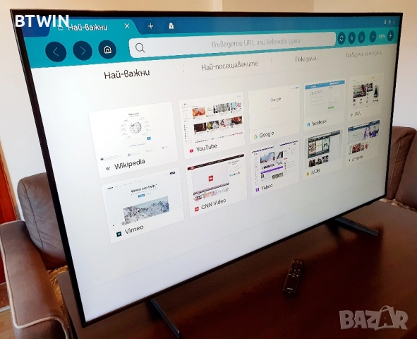 Телевизор - Samsung 50 ИНЧА - QLED - SMART TV - UHD - HDR !, снимка 12 - Телевизори - 52423562