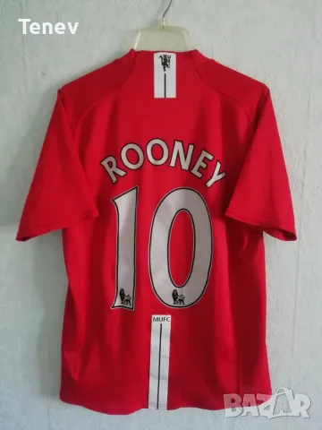 Manchester United Rooney Nike 2007/2008/2009 оригинална тениска фланелка Манчестър Юнайтед Рууни 