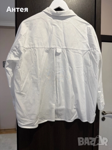 Риза в бяло с водно конче, снимка 3 - Ризи - 52943801