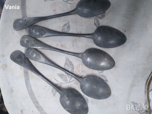 Старинни лъжици , снимка 2 - Антикварни и старинни предмети - 34426019