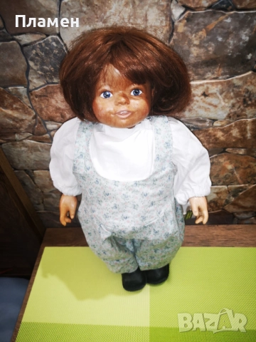 Колекционерска кукла 1987 ZASAN WOOD HABENE SWITZERLAND 