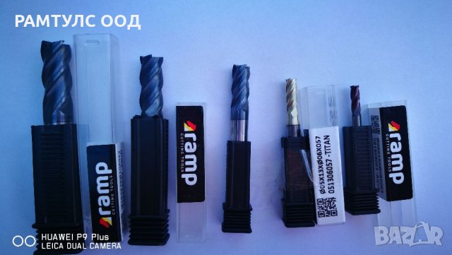 твърдосплавни фрези 4,ри пери с покритие ALCrN HRC 55, снимка 2 - Други инструменти - 33820561