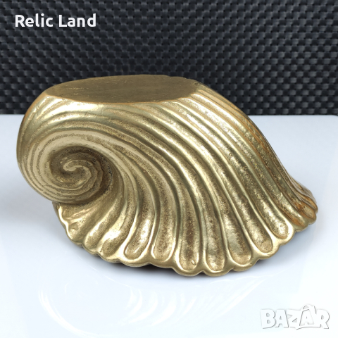 Масивна бронзова декорация, снимка 6 - Антикварни и старинни предмети - 44559347