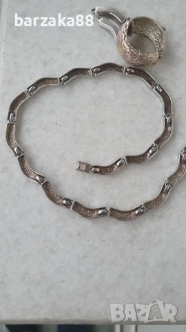 Посребрен гердан и други, снимка 4 - Други - 53639924