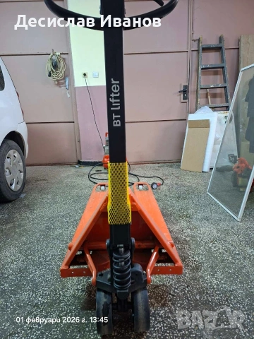 Палетна количка TOYOTA 2300 Кг., снимка 6 - Други машини и части - 53456533