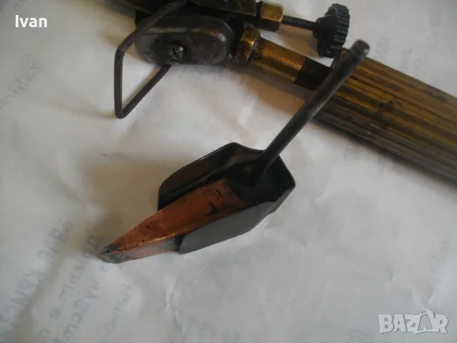 БЪЛГАРСКА БЕНЗИНОВА ГОРЕЛКА С ПОЯЛНИК ХРОМ СИЛИСТРА СТАРО КАЧЕСТВО 90-ТЕ ГОДИНИ ОТЛИЧНА, снимка 16 - Поялници и запояване - 48234564