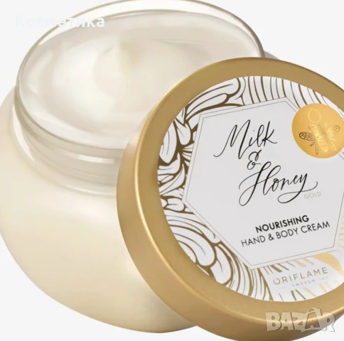 Подхранващ крем за ръце & тяло Milk & Honey Gold, снимка 2 - Козметика за тяло - 51323672