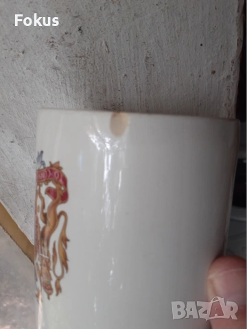 Английска колекционерска чаша порцелан Чарлз и Даяна, снимка 6 - Антикварни и старинни предмети - 53369804