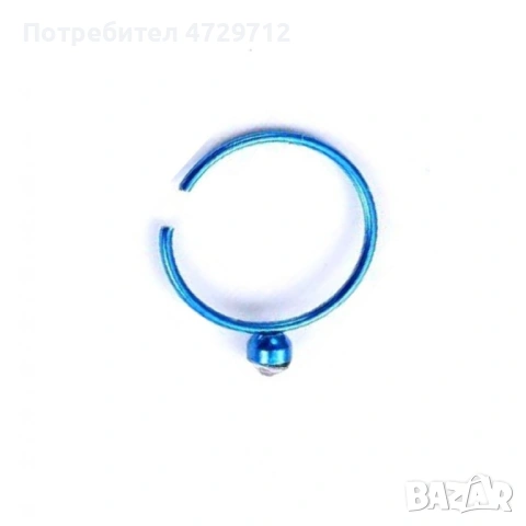 Бързо сваляща се обица за нос устни пъп вежда, снимка 15 - Обеци - 53498308