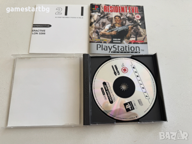 Resident Evil за PS1, снимка 3 - Игри за PlayStation - 53846408