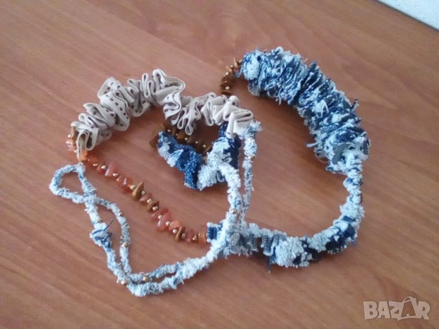 Handmade колие 2 бр., снимка 4 - Колиета, медальони, синджири - 36206156