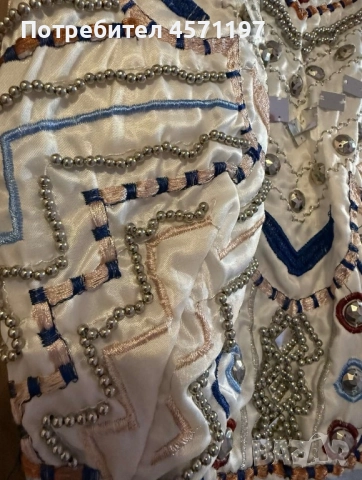 Ефектна синя рокля , снимка 2 - Рокли - 52837129