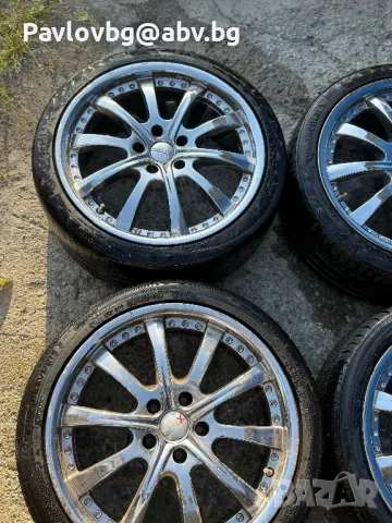 Джанти с гуми за Ауди 5/112/18, снимка 7 - Гуми и джанти - 50132442