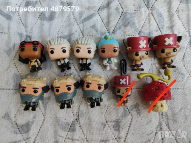 One piece funko pop kinder joy - продавам/разменям