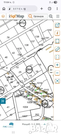 продавам 1080 кв.място в кв.Орландовци, снимка 2 - Парцели - 55636685