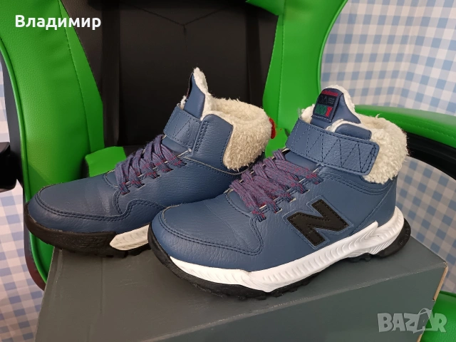 Детски Зимни Сникърси"New Balance 800T", снимка 4 - Детски маратонки - 53245035