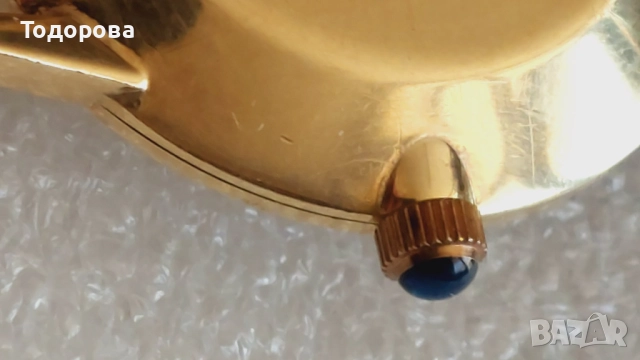 Мъжки златен часовник Тисот(Tisot) злато 375/в 14карата 8,35 грама-1110 лв злато, снимка 4 - Мъжки - 51954612