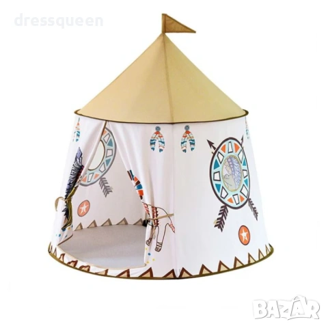 4754 Сгъваема текстилна палатка Типи за безкрайни детски игри, снимка 8 - Други - 53811108