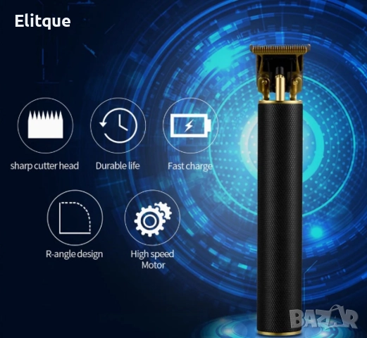 Професионален тример за коса GWD GW-9789, снимка 2 - Тримери - 52889507