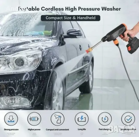 акумулаторна водоструйка 48V , снимка 4 - Други инструменти - 48095053