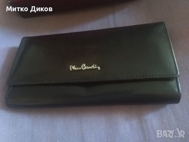 Pierre Cardin марков  портфейл чисто нов естествена кожа в кутия 185х110мм, снимка 3 - Портфейли, портмонета - 39245838