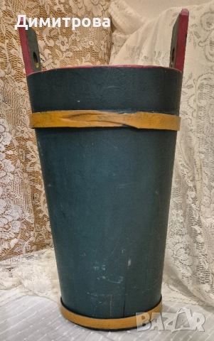 Дървен съд за чадъри/ декорация, снимка 6 - Декорация за дома - 52332840