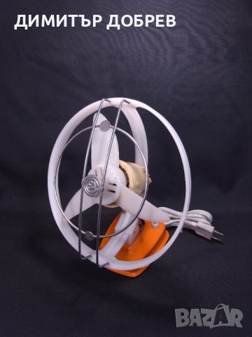 СТАР РЕТРО СОЦ ПОЛСКИ НАСТОЛЕН/СТЕНЕН ВЕНТИЛАТОР С ДВЕ СКОРОСТИ, снимка 1