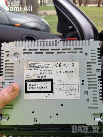 Оригинално Авторадио Sony CDX-GT35U - USB / AUX / MP3 / CD, снимка 5 - Аксесоари и консумативи - 53669084