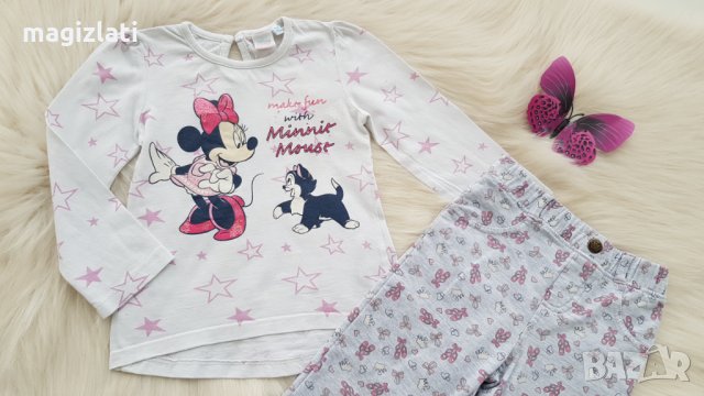 Блуза и панталонки 9-12 месеца, снимка 3 - Комплекти за бебе - 35930044