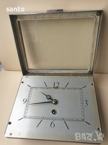 Винтиж механичен часовник Smiths., снимка 4 - Антикварни и старинни предмети - 53243502