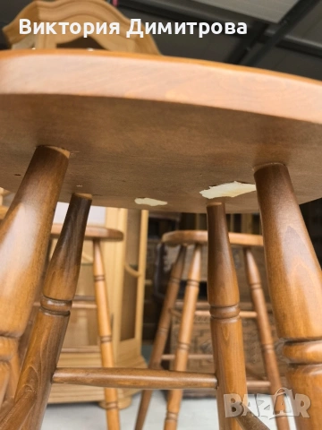 Бар стол - налични 4 броя, снимка 7 - Столове - 53817453